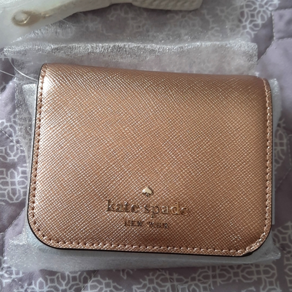 Kate Spade Staci crossbody card case on a chain nwt - Picture 2 of 7